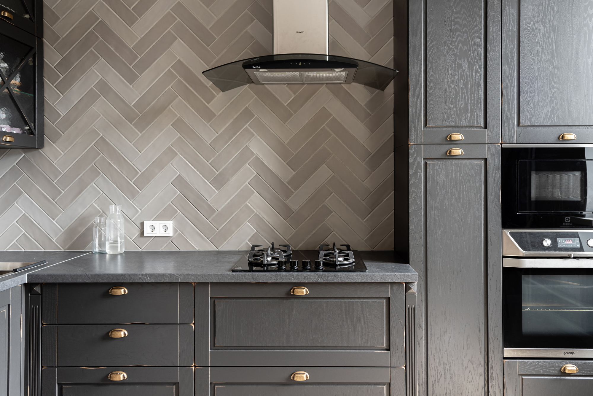 Кухня Эри фабрики GeosIdeal - фото в интерьере ★ Кухни на заказ в Воронеже