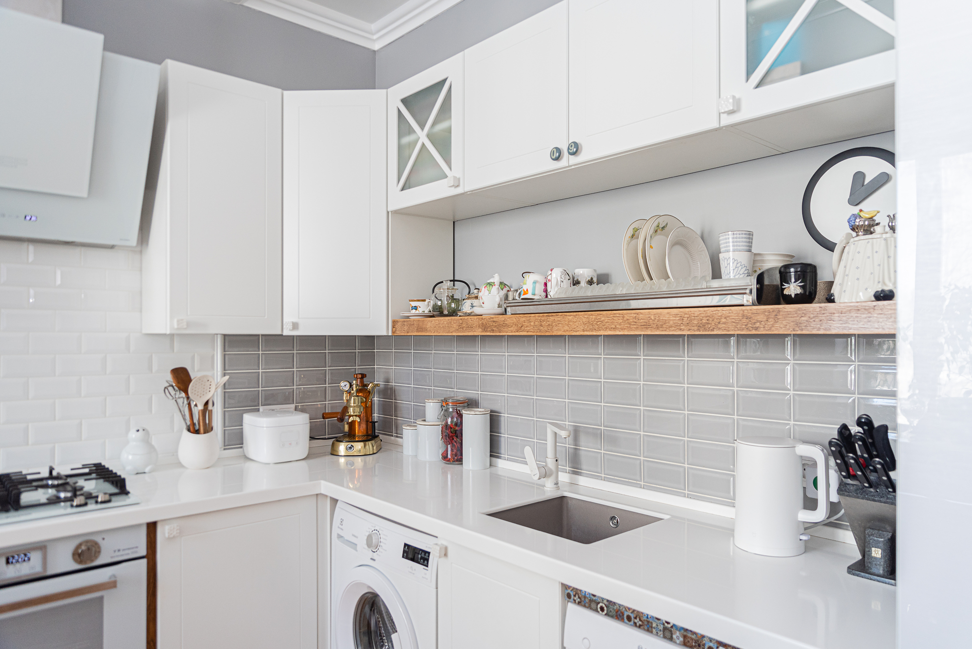 Кухня BOSTON фабрики VogelBaum - фото в интерьере ★ Кухни на заказ в Воронеже